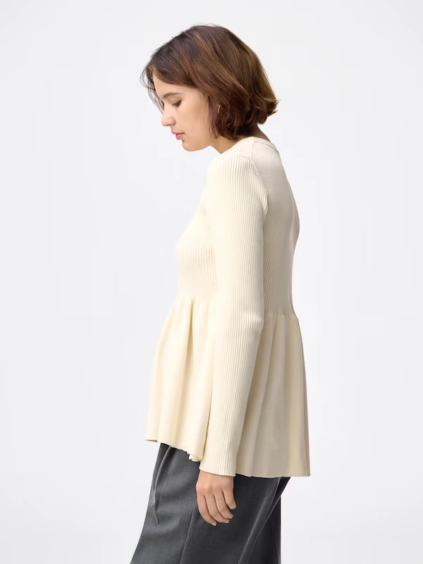 Peplum Knitted Pullover 3 Peplum Knitted Pullover