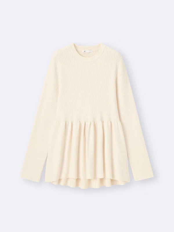 Peplum Knitted Pullover 5 Peplum Knitted Pullover