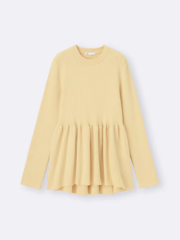 Peplum Knitted Pullover 6 Peplum Knitted Pullover