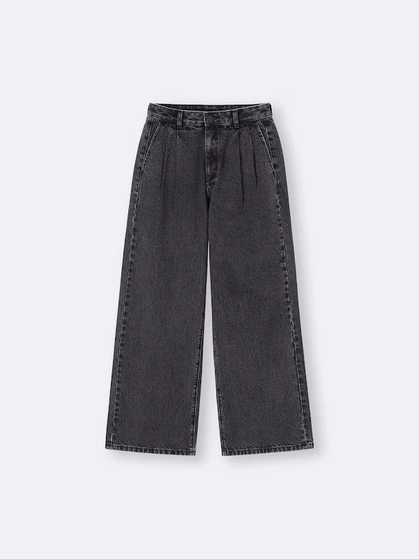 Denim Pleated Trousers 5 Denim Pleated Trousers