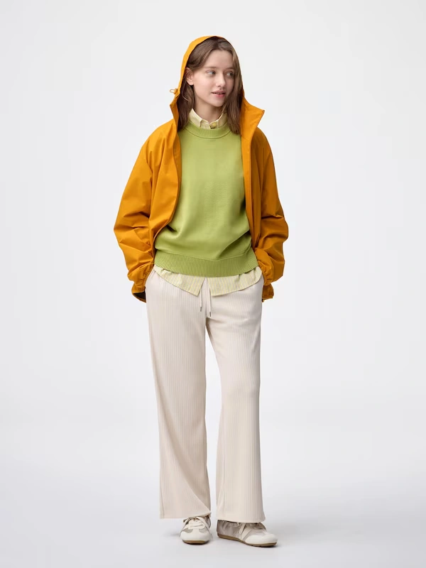 Ribbed Pull-On Pants