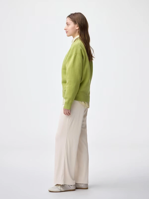 Ribbed Pull-On Pants