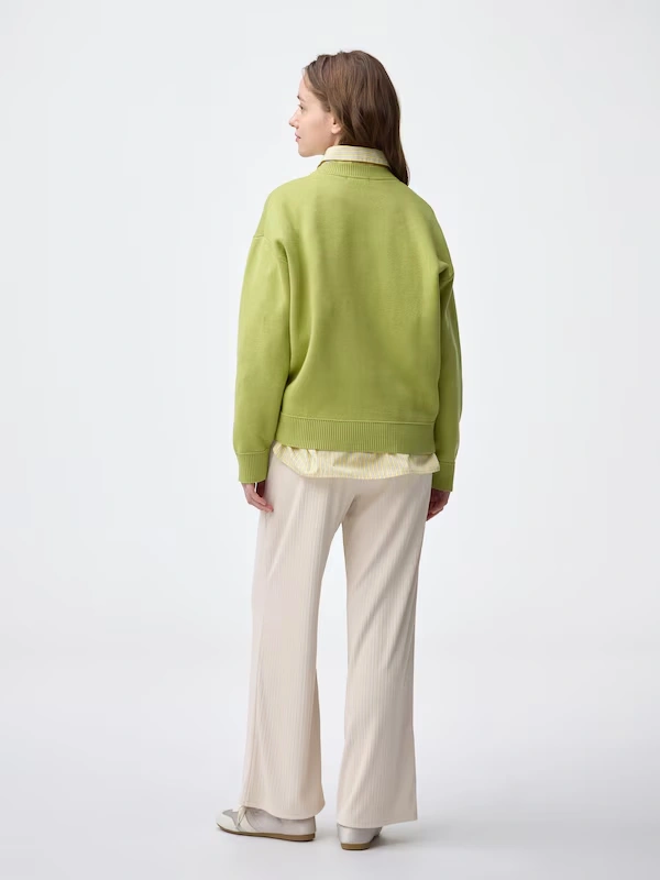 Ribbed Pull-On Pants