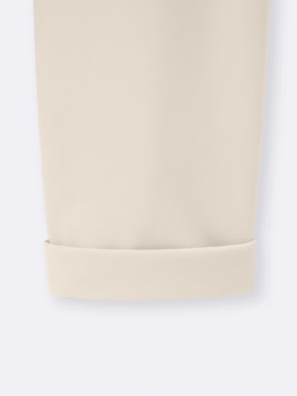 Brushed Wide Tapered Pants