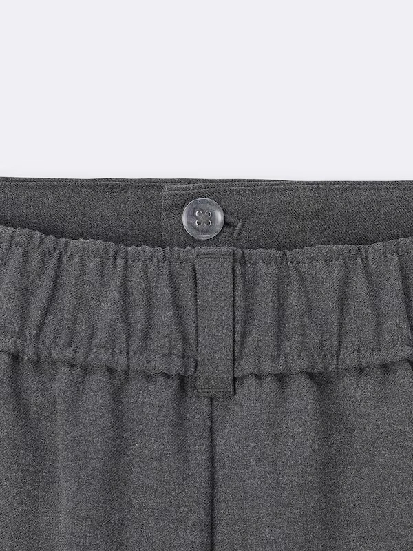 Pleated Wide-Leg Pants