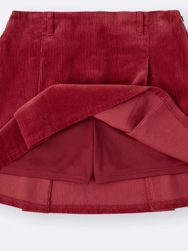 Corduroy Skort
