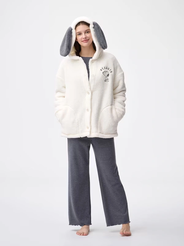 Marshmallow Feel Hoodie | Peanuts