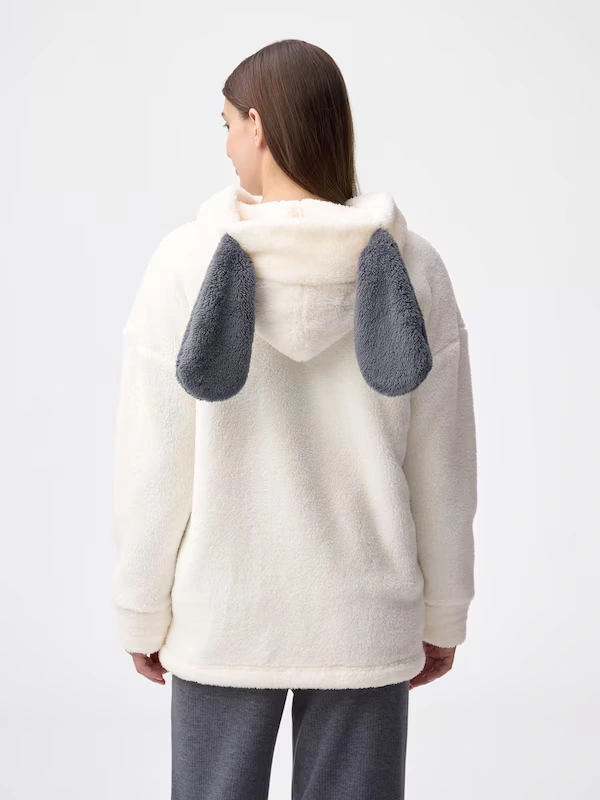 Marshmallow Feel Hoodie | Peanuts