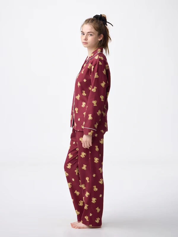 Flannel Pajamas | Long | Bear