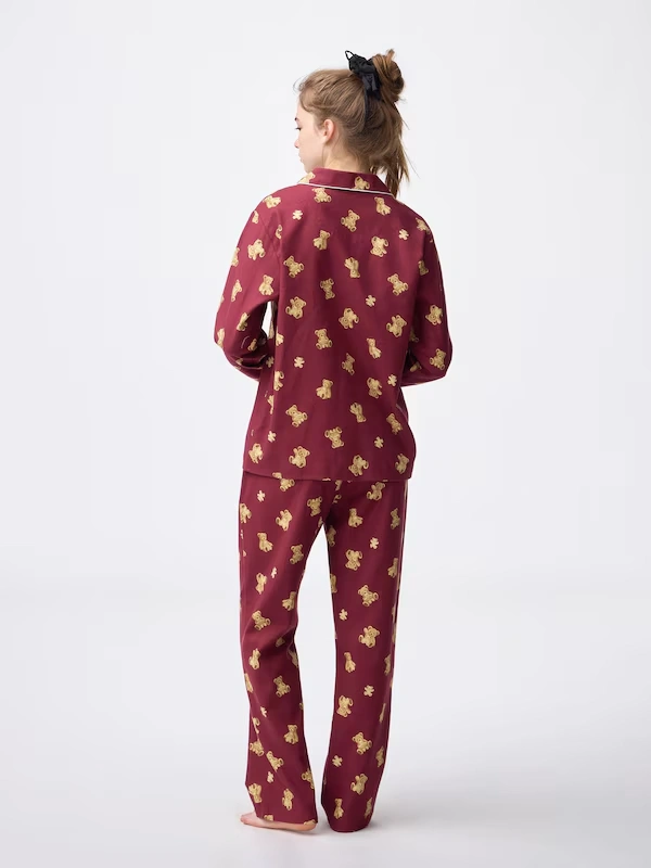 Flannel Pajamas | Long | Bear 3 Flannel Pajamas | Long | Bear