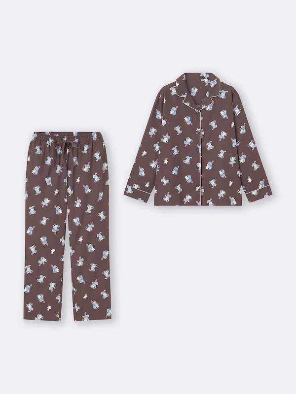 Flannel Pajamas | Long | Rabbit 6 Flannel Pajamas | Long | Rabbit