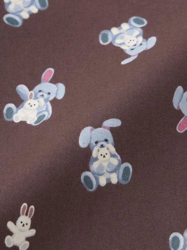 Flannel Pajamas | Long | Rabbit 8 Flannel Pajamas | Long | Rabbit