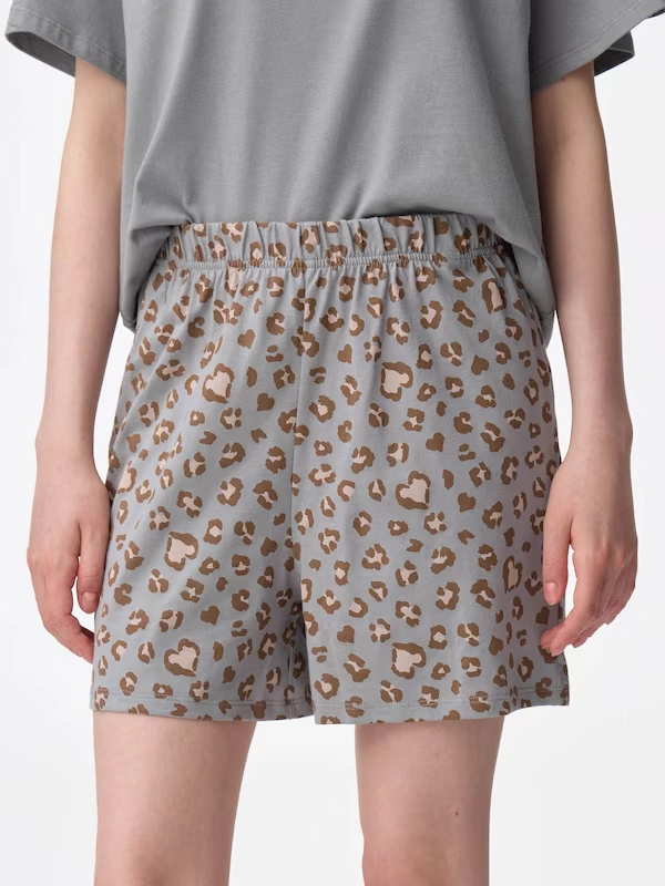 Cotton Color Lounge Set | Short | Leopard 4 Cotton Color Lounge Set | Short | Leopard