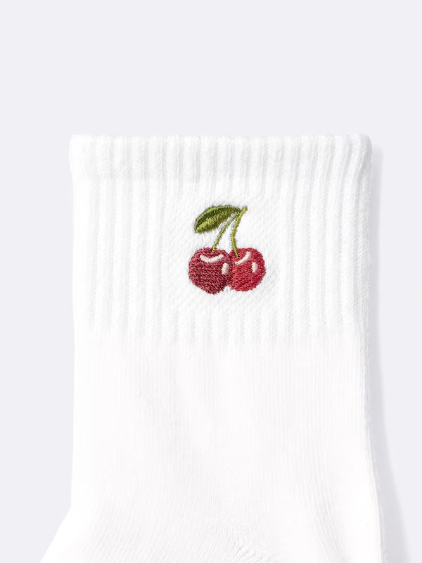 Ankle Socks Embroidery