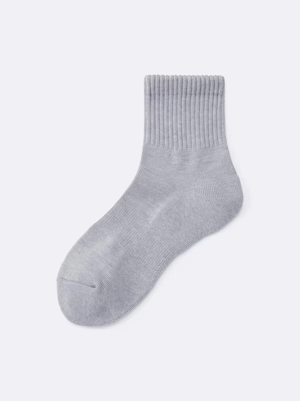 Ribbed Pile Ankle Socks 4 Ribbed Pile Ankle Socks
