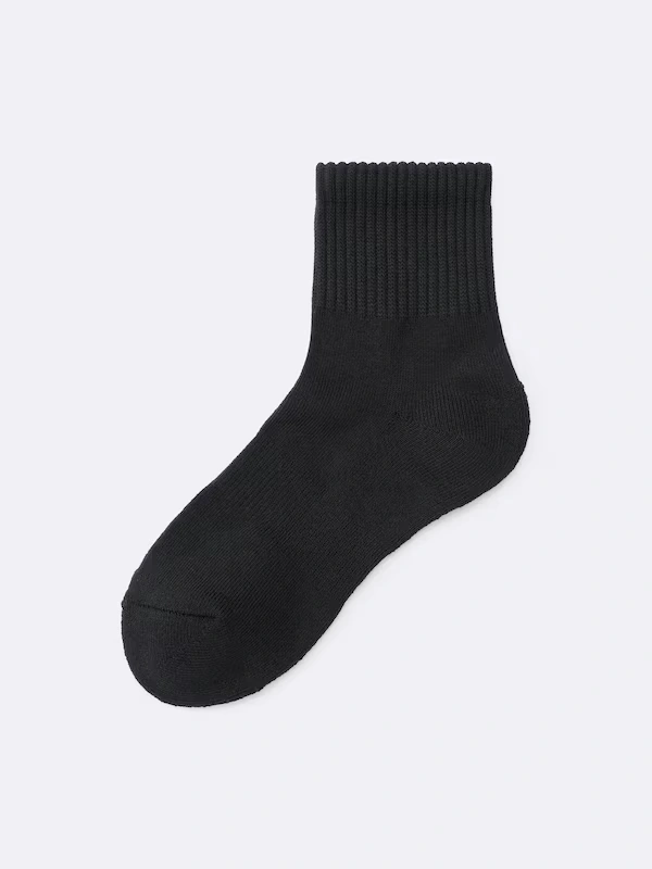 Ribbed Pile Ankle Socks 5 Ribbed Pile Ankle Socks