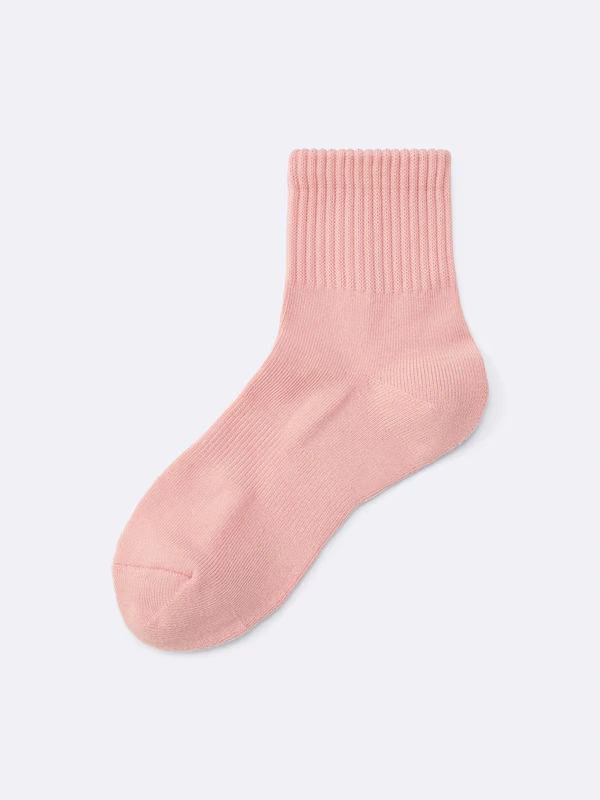 Ribbed Pile Ankle Socks 6 Ribbed Pile Ankle Socks