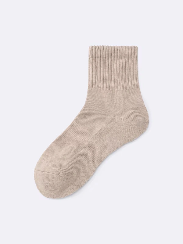 Ribbed Pile Ankle Socks 8 Ribbed Pile Ankle Socks