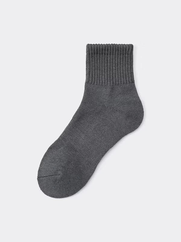 STYLE-HEAT Ribbed Pile Ankle Socks 4 STYLE-HEAT Ribbed Pile Ankle Socks