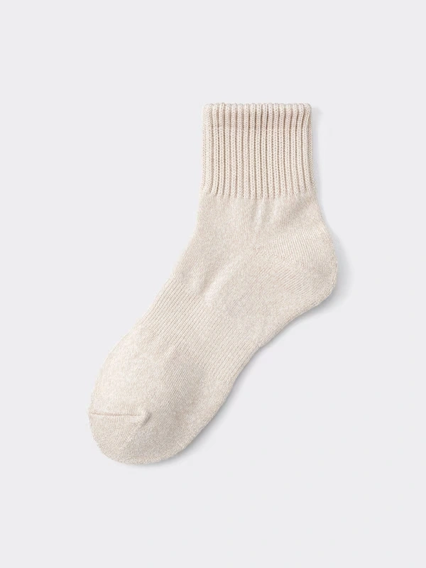 STYLE-HEAT Ribbed Pile Ankle Socks 7 STYLE-HEAT Ribbed Pile Ankle Socks