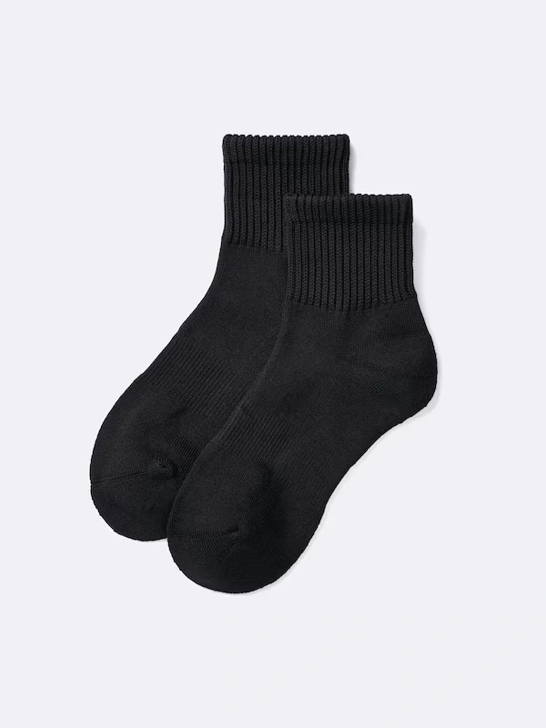 STYLE-HEAT Ribbed Pile Ankle Socks 5 STYLE-HEAT Ribbed Pile Ankle Socks