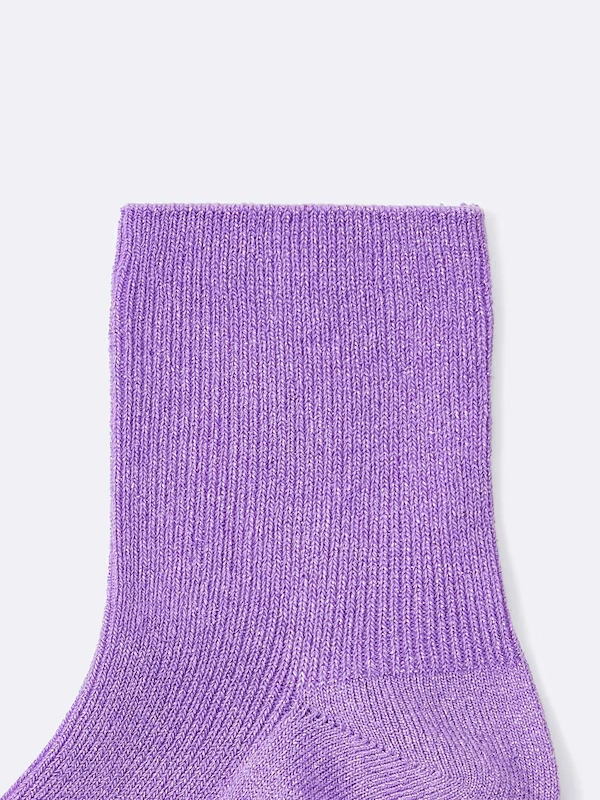 Glitter Ankle Socks