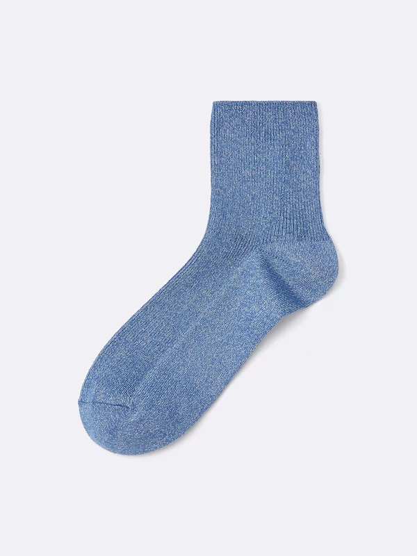 Glitter Ankle Socks 5 Glitter Ankle Socks