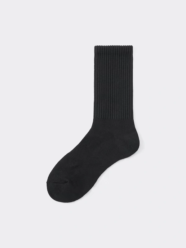 Ribbed Pile Crew Socks 5 Ribbed Pile Crew Socks