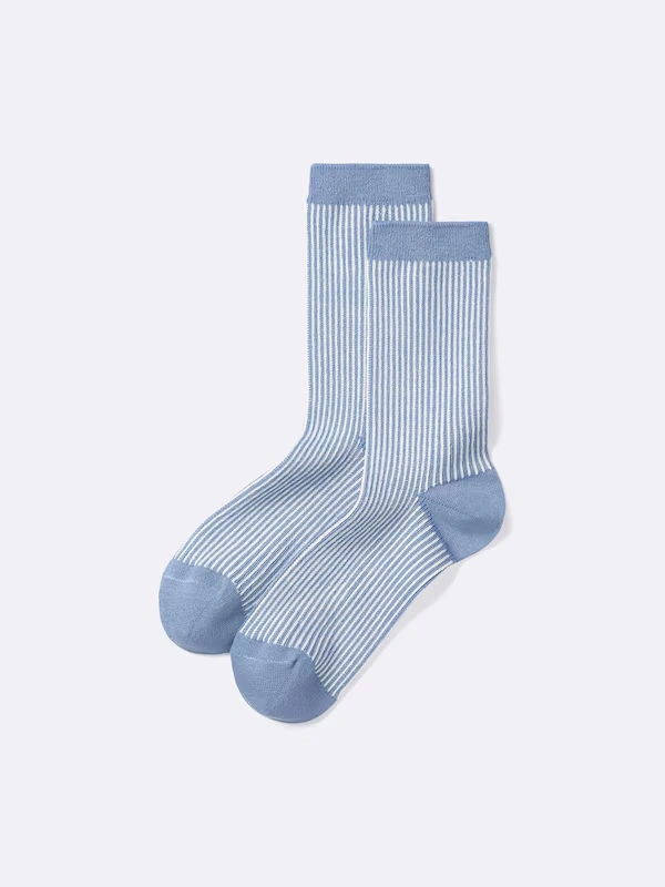 STYLE-HEAT Crew Socks | Striped 6 STYLE-HEAT Crew Socks | Striped