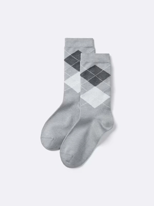 STYLE-HEAT Crew Socks | Argyle 3 STYLE-HEAT Crew Socks | Argyle