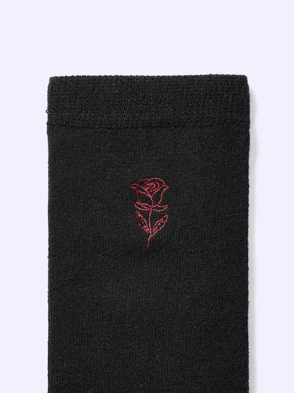 STYLE-HEAT Crew Socks | Back Motif