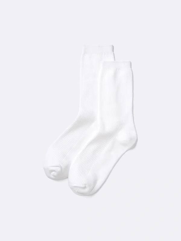 Ribbed Crew Socks 3 Ribbed Crew Socks