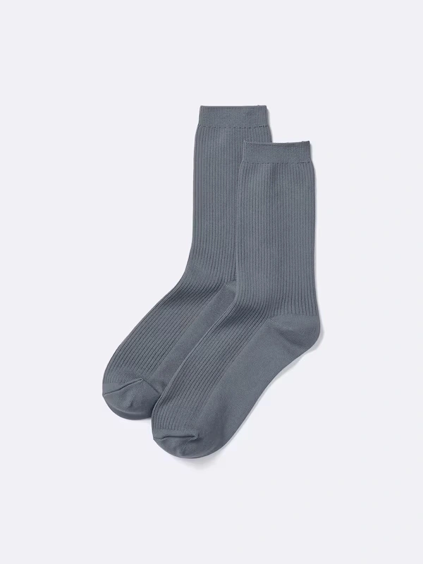 Ribbed Crew Socks 4 Ribbed Crew Socks