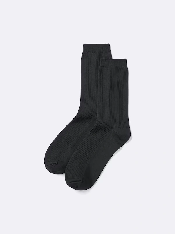 Ribbed Crew Socks 5 Ribbed Crew Socks