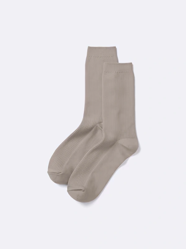 Ribbed Crew Socks 7 Ribbed Crew Socks