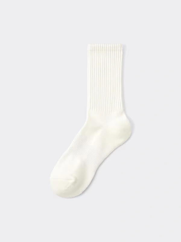STYLE-HEAT Ribbed Pile Crew Socks 3 STYLE-HEAT Ribbed Pile Crew Socks
