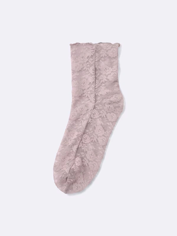 Lace Crew Socks