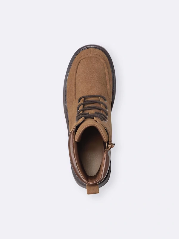 Volume Sole Lace Up Boots 4 Volume Sole Lace Up Boots