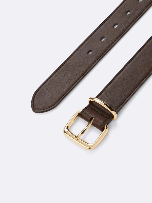 Metal Loop Square Buckle Belt 3 Metal Loop Square Buckle Belt