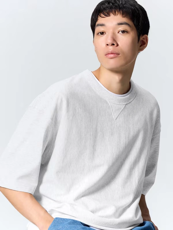 Sweat Look T-Shirt | HalfSlv