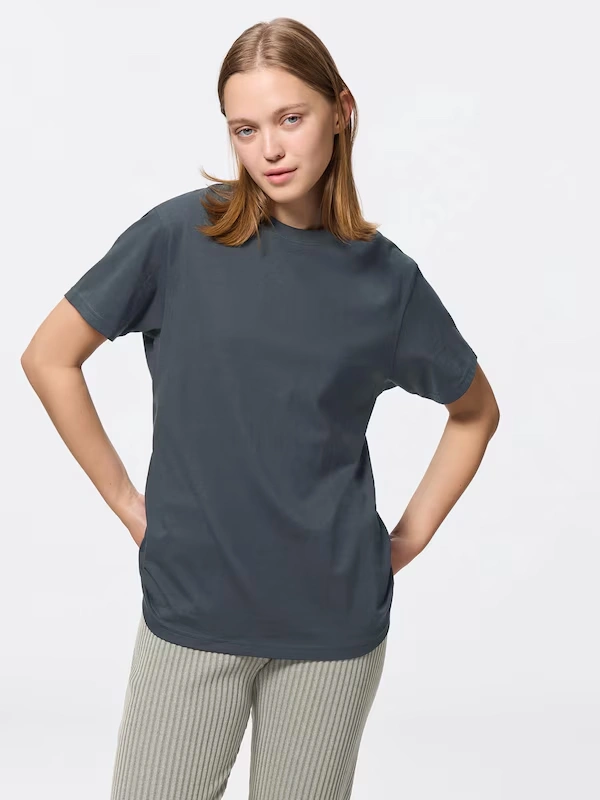 Cotton Color Crew Neck T-Shirt | Short