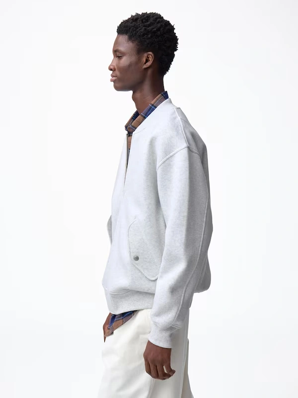 Heavy Weight Sweat Ribbed Jacket 4 Heavy Weight Sweat Ribbed Jacket