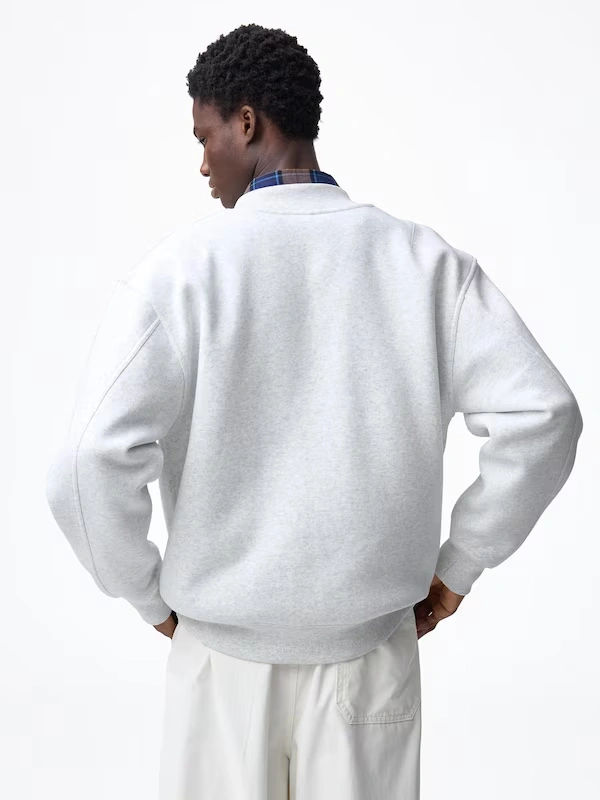 Heavy Weight Sweat Ribbed Jacket 5 Heavy Weight Sweat Ribbed Jacket