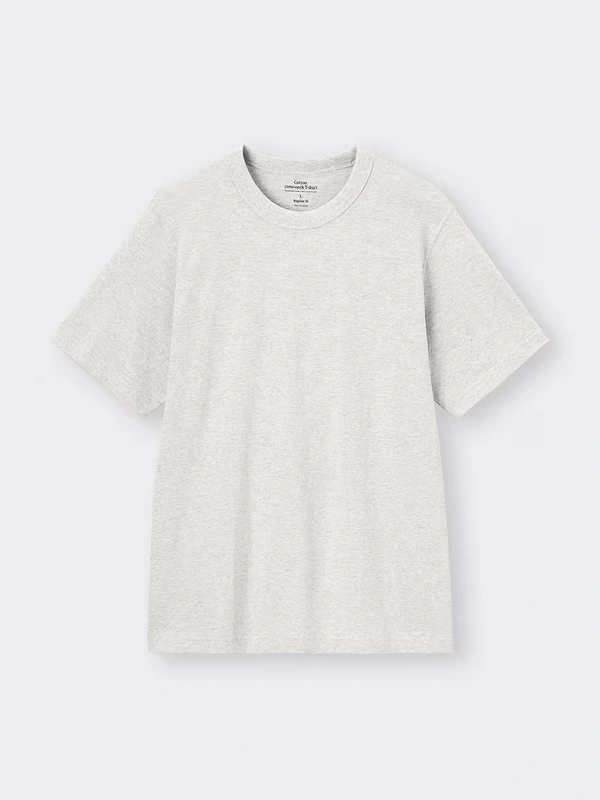 Cotton Crew Neck T-Shirt 6 Cotton Crew Neck T-Shirt